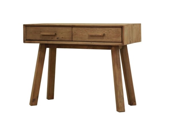 Κονσόλα ξύλινη με 2 συρτάρια 120Χ48Χ76